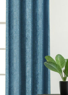 Gordijn Preston - Blauw - Maatwerkgordijnen.nl