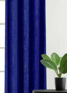 Gordijn Preston - Kobalt - Maatwerkgordijnen.nl