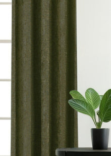 Gordijn Preston - Mosgroen - Maatwerkgordijnen.nl