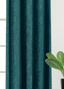 Gordijn Preston - Petrol - Maatwerkgordijnen.nl