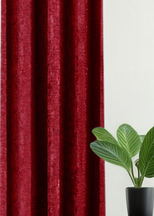 Gordijn Preston - Rood - Maatwerkgordijnen.nl