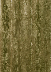 Gordijn Snake - Groen - Maatwerkgordijnen.nl