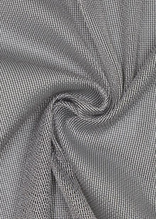 Inbetween gordijn Metallic lichtgrijs - Maatwerkgordijnen.nl