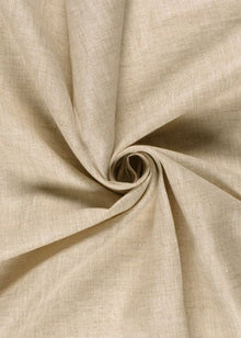100% Linnen Gordijn Beige - Maatwerkgordijnen.nl