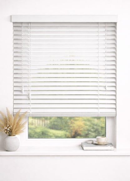Houten Jaloezie 50mm - Softline - White