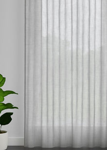 Inbetween gordijn Linnenlook lichtgrijs