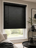 Houten Jaloezie 50mm - Softline - Deep Black