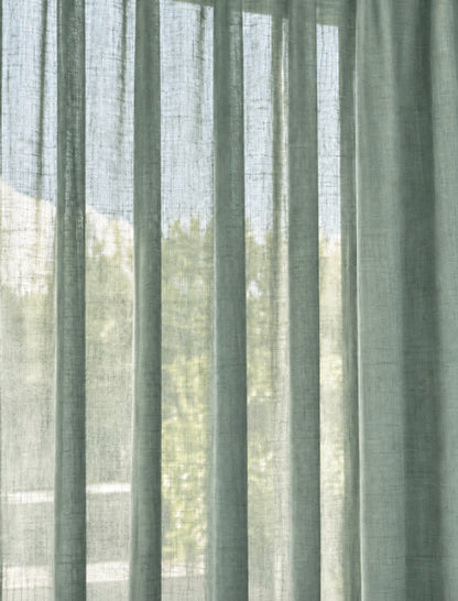 Inbetween - Malmo Linnenlook - Sage green