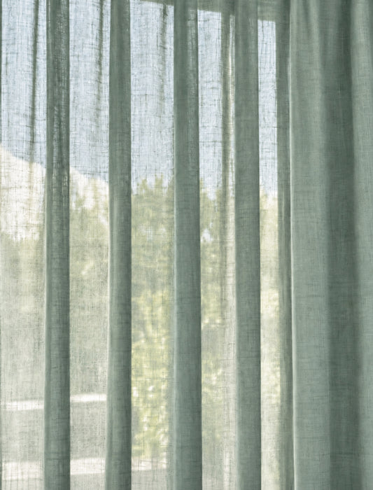 Inbetween - Malmo Linnenlook - Sage green