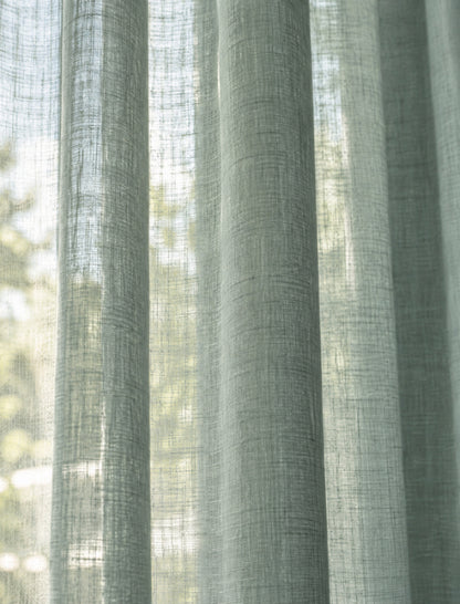 Inbetween - Malmo Linnenlook - Sage green