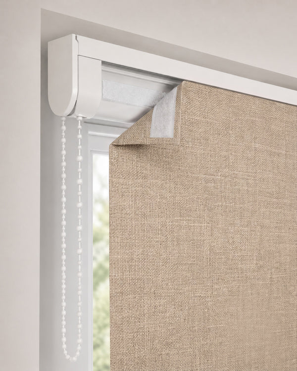 Vouwgordijn Monaco - Linen beige