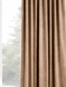 Velours gordijn Camel