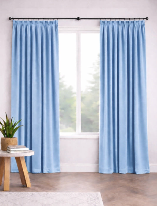 Velvet curtain Stone