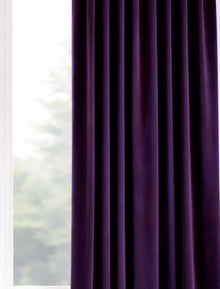 Velours gordijn Paars
