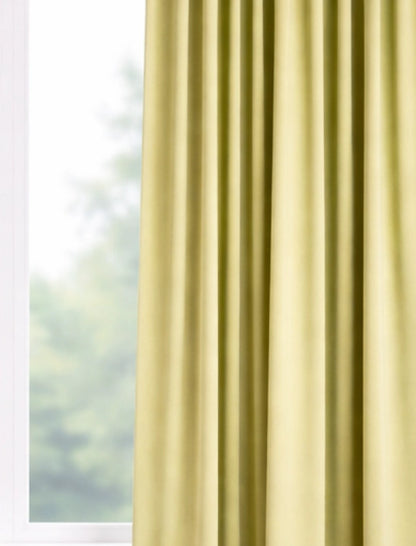 Velours gordijn Pastelgroen