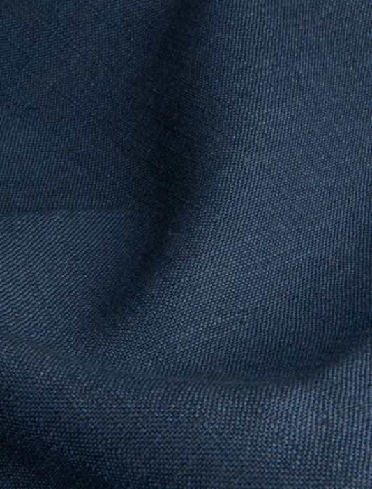 Gordijn Verona linnen - Navy blue