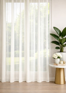 Gordijn Voile - Off white