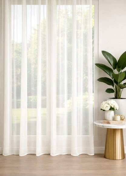 Gordijn Voile - Off white