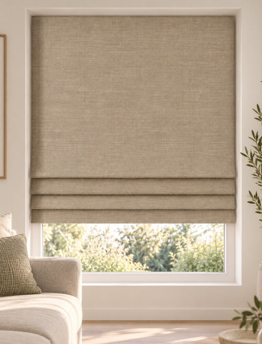 Vouwgordijn Monaco - Linen beige
