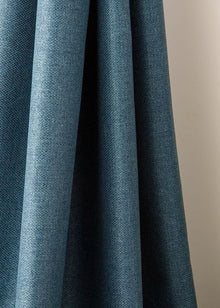 Cleveland gordijn Petrol - Maatwerkgordijnen.nl