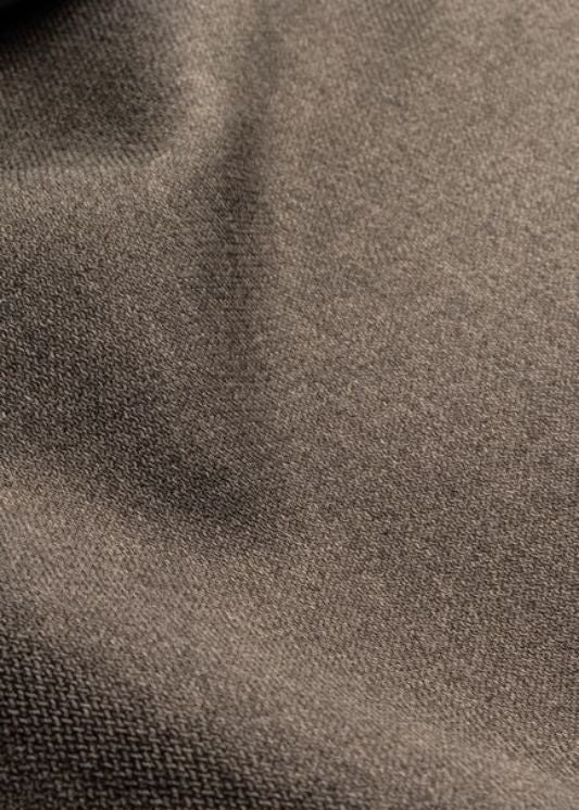 Cleveland Taupe B: 245 x H: 265 cm - 2 delen (gelijk) - Railsysteem - Dubbele plooi B: 250 x H: 265 cm - 2 delen (gelijk) - Railsysteem - Dubbele plooi - Maatwerkgordijnen.nl