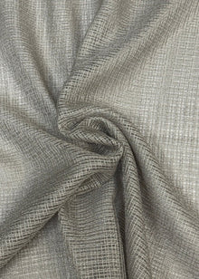 Crystal inbetween Metallic zilver - Maatwerkgordijnen.nl