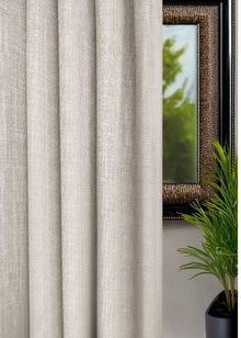 Gordijn Bergamo - Naturel - Maatwerkgordijnen.nl