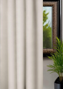Gordijn Bergamo - Off - white - Maatwerkgordijnen.nl
