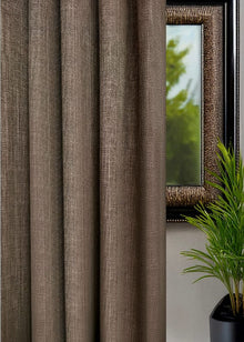 Gordijn Bergamo - Taupe - Maatwerkgordijnen.nl