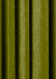 Gordijn Lime groen 515x247 cm - 2 delen (gelijk) - Lime groen - Railsysteem - Enkele plooi - Maatwerkgordijnen.nl