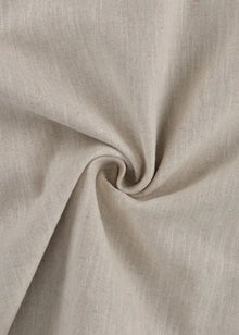 Gordijn Naturel 400x310 cm - 2 delen (gelijk) - Naturel - Railsysteem - Enkele plooi - Maatwerkgordijnen.nl