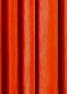 Gordijn Velours - Oranje - Maatwerkgordijnen.nl