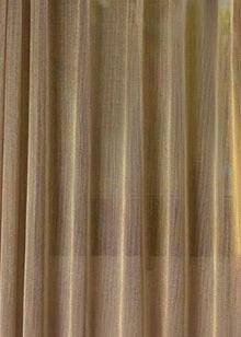 Inbetween gordijn Metallic goud/taupe - Maatwerkgordijnen.nl