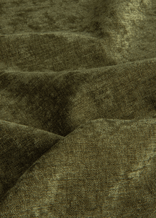 Preston Mosgroen B: 150 x H: 315 cm - 2 delen (gelijk) - Railsysteem - Enkele plooi - Maatwerkgordijnen.nl