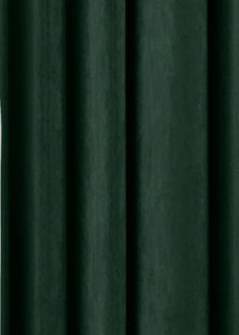 Velours gordijn Donkergroen - Maatwerkgordijnen.nl