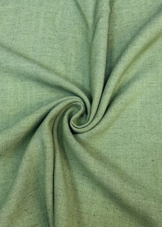 Verona Linnen Groen - Maatwerkgordijnen.nl