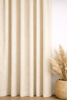 Verona Linnen Ivoor - Maatwerkgordijnen.nl