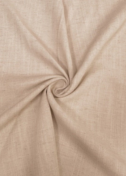 Verona Linnen Roze B: 100 x H: 260 cm - 1 deel - Railsysteem - Enkele plooi - Verduisterend (wit) - Maatwerkgordijnen.nl