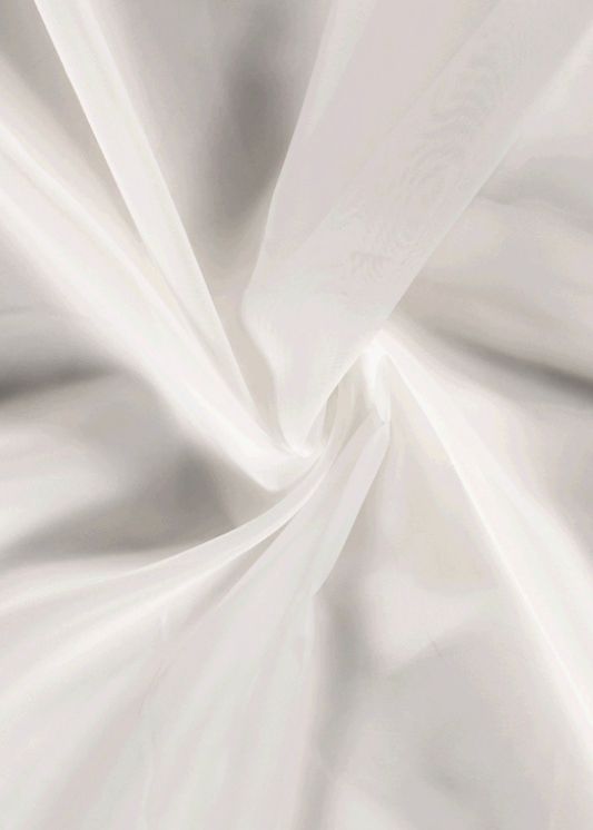 Voile gordijn Transparant ecru - Maatwerkgordijnen.nl